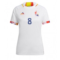 Camisa de time de futebol Bélgica Youri Tielemans #8 Replicas 2º Equipamento Feminina Mundo 2022 Manga Curta